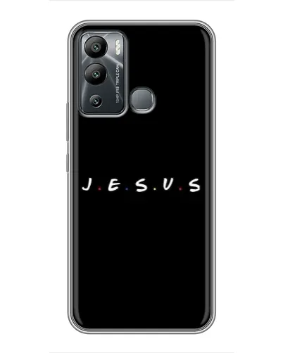 Чохол для Infinix Hot 12 Play з картинкою «Крапки віри J.E.S.U.S.» Чохол для Infinix Hot 12 Play з картинкою «Крапки віри J.E.S.U.S.»