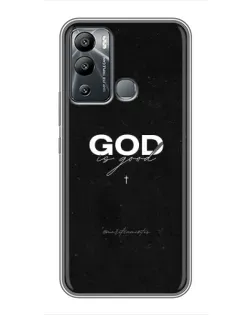 Чохол для Infinix Hot 12 Play з картинкою «GOD — Бог над усім»