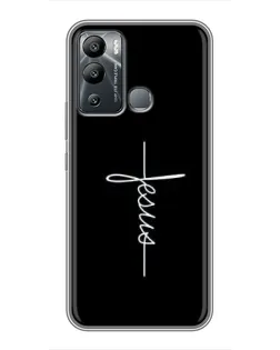 Чохол для Infinix Hot 12 Play з картинкою «Тонка лінія віри»