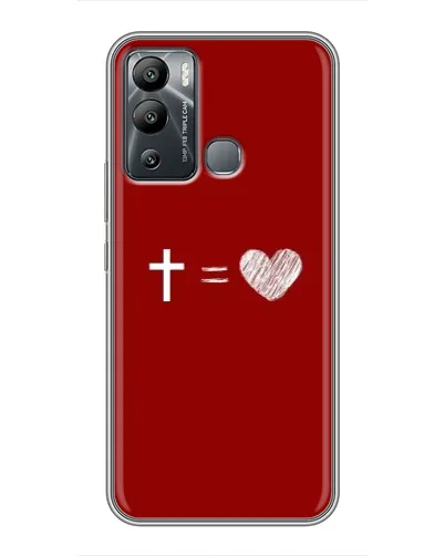 Чохол для Infinix Hot 12 Play з картинкою «Рівняння любові» Чохол для Infinix Hot 12 Play з картинкою «Рівняння любові»