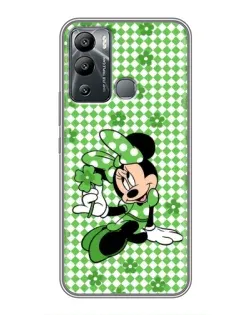 Чехол для Infinix Hot 12 Play с картинкой «Mickey в клетку»
