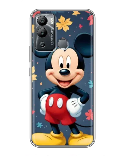 Чехол для Infinix Hot 12 Play с картинкой «Осенний Mickey Mouse» Чехол для Infinix Hot 12 Play с картинкой «Осенний Mickey Mouse»
