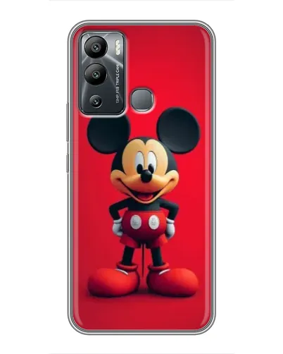 Чехол для Infinix Hot 12 Play с картинкой «Mickey в полный рост» Чехол для Infinix Hot 12 Play с картинкой «Mickey в полный рост»