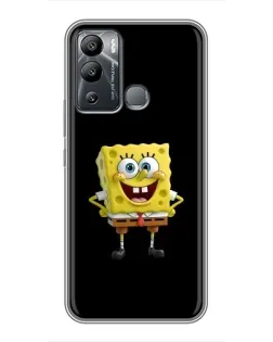 Чехол для Infinix Hot 12 Play с картинкой «Классический Губка Боб»