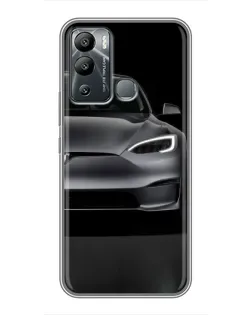 Чохол для Infinix Hot 12 Play з картинкою «Tesla Model S Look»