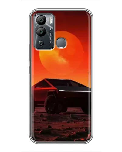 Чохол для Infinix Hot 12 Play з картинкою «Cybertruck на Марсі» Чохол для Infinix Hot 12 Play з картинкою «Cybertruck на Марсі»