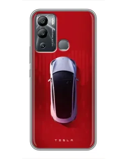 Чохол для Infinix Hot 12 Play з картинкою «Tesla Top View»