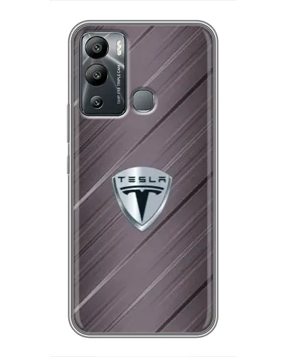 Чохол для Infinix Hot 12 Play з картинкою «Металева текстура Tesla» Чохол для Infinix Hot 12 Play з картинкою «Металева текстура Tesla»