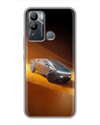 Чохол для Infinix Hot 12 Play з картинкою «Cybertruck у пустелі» Чохол для Infinix Hot 12 Play з картинкою «Cybertruck у пустелі»