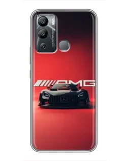 Чохол для Infinix Hot 12 Play з картинкою «Mercedes AMG — червона лінія» Чохол для Infinix Hot 12 Play з картинкою «Mercedes AMG — червона лінія»