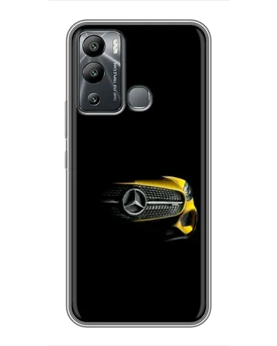 Чехол для Infinix Hot 12 Play с картинкой «Mercedes — ретро стиль»