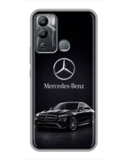 Чохол для Infinix Hot 12 Play з картинкою «Mercedes — решітка радіатора» Чохол для Infinix Hot 12 Play з картинкою «Mercedes — решітка радіатора»