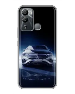 Чохол для Infinix Hot 12 Play з картинкою «Нічний Mercedes EQ» Чохол для Infinix Hot 12 Play з картинкою «Нічний Mercedes EQ»