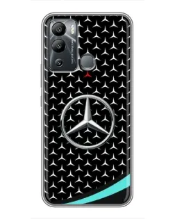 Чохол для Infinix Hot 12 Play з картинкою «Mercedes — бірюзовий акцент» Чохол для Infinix Hot 12 Play з картинкою «Mercedes — бірюзовий акцент»