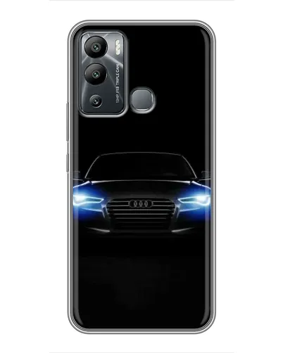 Чохол для Infinix Hot 12 Play з картинкою «Audi в неоні» Чохол для Infinix Hot 12 Play з картинкою «Audi в неоні»