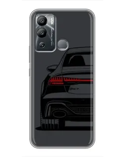 Чохол для Infinix Hot 12 Play з картинкою «Задня частина Audi — арт»