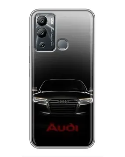 Чохол для Infinix Hot 12 Play з картинкою «Audi — градієнтний контур»