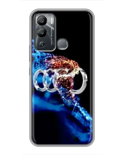Чохол для Infinix Hot 12 Play з картинкою «Енергія лого Audi» Чохол для Infinix Hot 12 Play з картинкою «Енергія лого Audi»