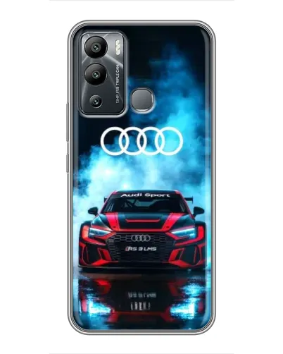 Чохол для Infinix Hot 12 Play з картинкою «Audi Sport — неон» Чохол для Infinix Hot 12 Play з картинкою «Audi Sport — неон»