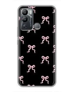 Чохол для Infinix Hot 12 Play з картинкою «Бант-квітка»
