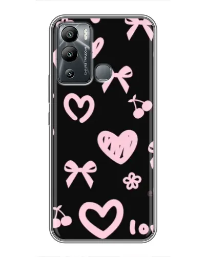Чохол для Infinix Hot 12 Play з картинкою «Сатиновий бант» Чохол для Infinix Hot 12 Play з картинкою «Сатиновий бант»