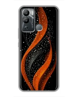 Чохол для Infinix Hot 12 Play з картинкою «Вогняна зоряна хвиля»