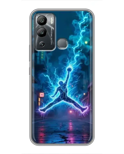 Чехол для Infinix Hot 12i с картинкой «Jordan Gold Jumpman» Чехол для Infinix Hot 12i с картинкой «Jordan Gold Jumpman»