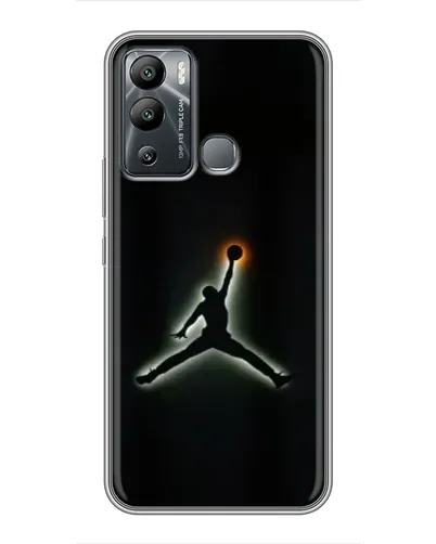 Чехол для Infinix Hot 12i с картинкой «Jordan Gradient Logo» Чехол для Infinix Hot 12i с картинкой «Jordan Gradient Logo»