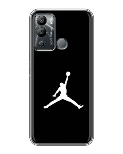 Чехол для Infinix Hot 12i с картинкой «Jordan Silhouette» Чехол для Infinix Hot 12i с картинкой «Jordan Silhouette»