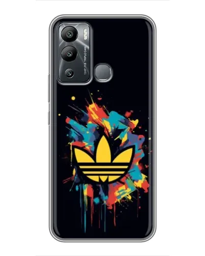 Чехол для Infinix Hot 12i с картинкой «Adidas Splash» Чехол для Infinix Hot 12i с картинкой «Adidas Splash»