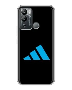 Чехол для Infinix Hot 12i с картинкой «Adidas Cyan Logo» Чехол для Infinix Hot 12i с картинкой «Adidas Cyan Logo»