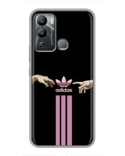 Чехол для Infinix Hot 12i с картинкой «Adidas Hands» Чехол для Infinix Hot 12i с картинкой «Adidas Hands»