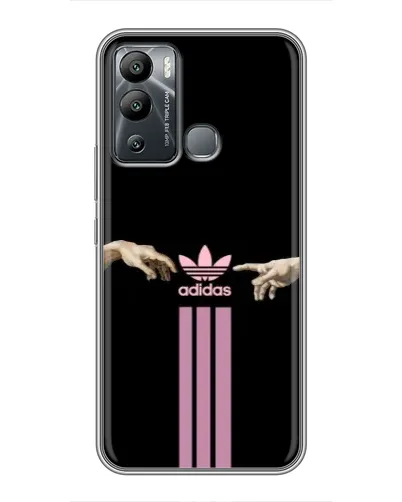 Чехол для Infinix Hot 12i с картинкой «Adidas Hands» Чехол для Infinix Hot 12i с картинкой «Adidas Hands»
