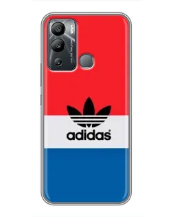 Чехол для Infinix Hot 12i с картинкой «Ретро блоки Adidas» Чехол для Infinix Hot 12i с картинкой «Ретро блоки Adidas»
