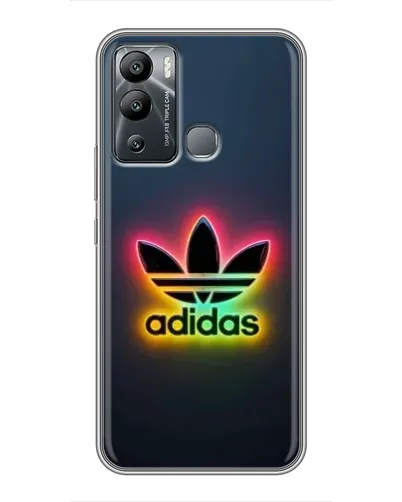Чехол для Infinix Hot 12i с картинкой «Неоновый Adidas» Чехол для Infinix Hot 12i с картинкой «Неоновый Adidas»