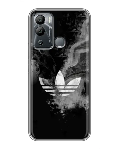 Чехол для Infinix Hot 12i с картинкой «Абстрактный дым Adidas» Чехол для Infinix Hot 12i с картинкой «Абстрактный дым Adidas»