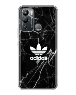 Чехол для Infinix Hot 12i с картинкой «Белый мрамор Adidas» Чехол для Infinix Hot 12i с картинкой «Белый мрамор Adidas»