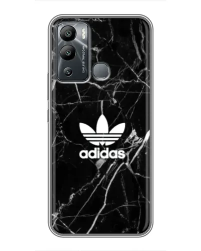 Чехол для Infinix Hot 12i с картинкой «Белый мрамор Adidas» Чехол для Infinix Hot 12i с картинкой «Белый мрамор Adidas»