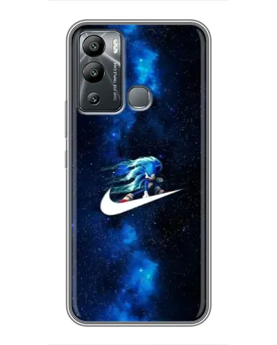Чехол для Infinix Hot 12i с картинкой «Звездный путь Nike»