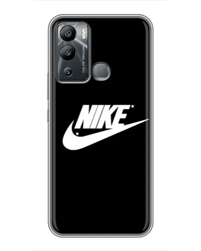 Чехол для Infinix Hot 12i с картинкой «Мазки краски Nike» Чехол для Infinix Hot 12i с картинкой «Мазки краски Nike»