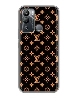 Чохол для Infinix Hot 12i з картинкою «Золота монограма LV» Чохол для Infinix Hot 12i з картинкою «Золота монограма LV»