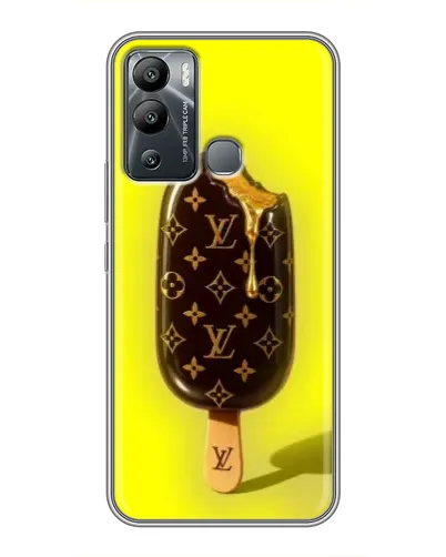 Чехол для Infinix Hot 12i с картинкой «Мороженое от LV»