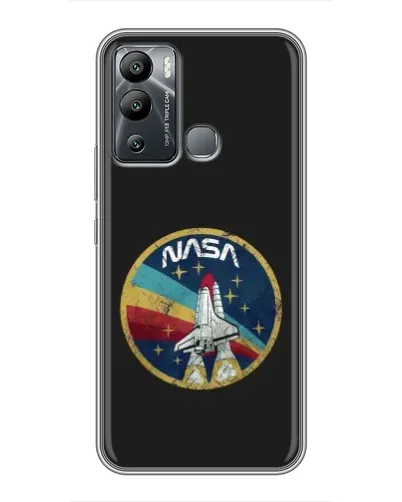 Чехол для Infinix Hot 12i с картинкой «NASA — эмблема миссии» Чехол для Infinix Hot 12i с картинкой «NASA — эмблема миссии»