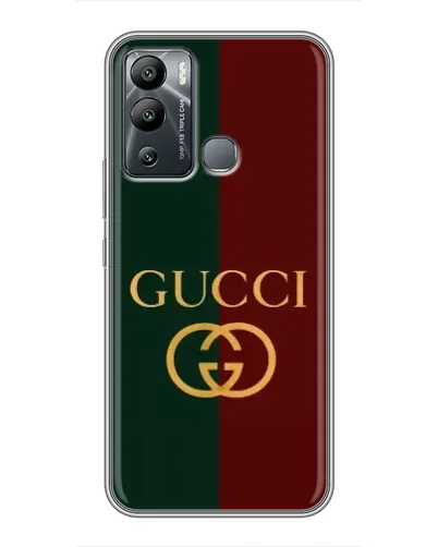 Чехол для Infinix Hot 12i с картинкой «Gucci — темно-зеленый градиент» Чехол для Infinix Hot 12i с картинкой «Gucci — темно-зеленый градиент»