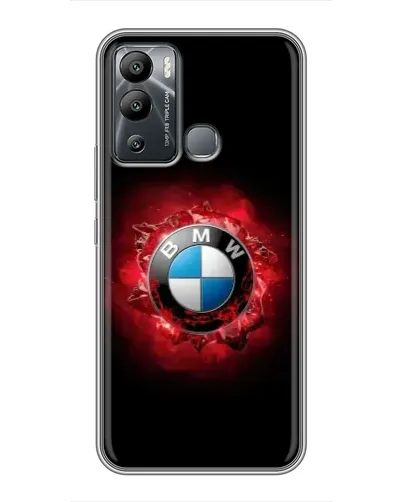 Чехол для Infinix Hot 12i с картинкой «Логотип BMW — вспышка» Чехол для Infinix Hot 12i с картинкой «Логотип BMW — вспышка»