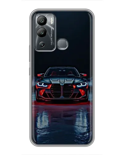 Чехол для Infinix Hot 12i с картинкой «BMW на мокрой дороге» Чехол для Infinix Hot 12i с картинкой «BMW на мокрой дороге»