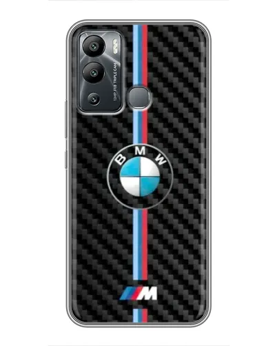 Чехол для Infinix Hot 12i с картинкой «Эмблема BMW и карбон» Чехол для Infinix Hot 12i с картинкой «Эмблема BMW и карбон»