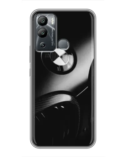 Чехол для Infinix Hot 12i с картинкой «Эмблема BMW — макро» Чехол для Infinix Hot 12i с картинкой «Эмблема BMW — макро»