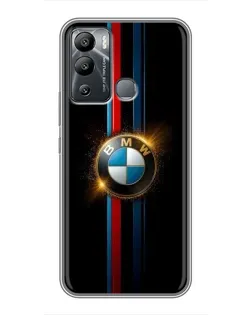 Чехол для Infinix Hot 12i с картинкой «BMW M-Power неон»