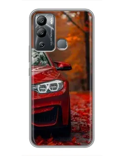 Чехол для Infinix Hot 12i с картинкой «Осенняя BMW M4»